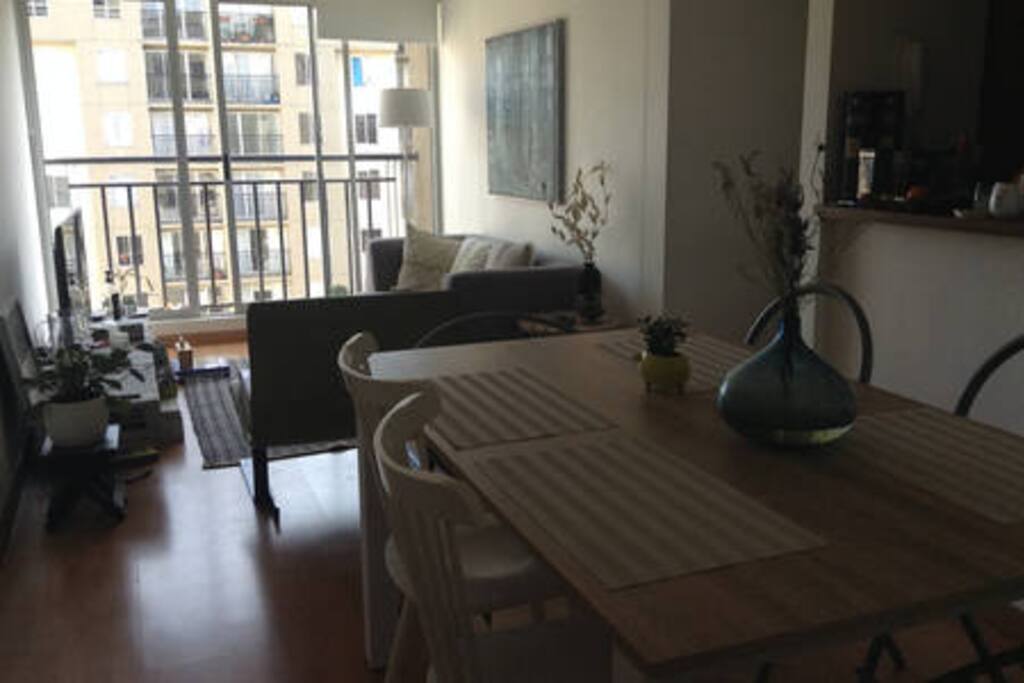 Vista Sala/Comedor desde la entrada