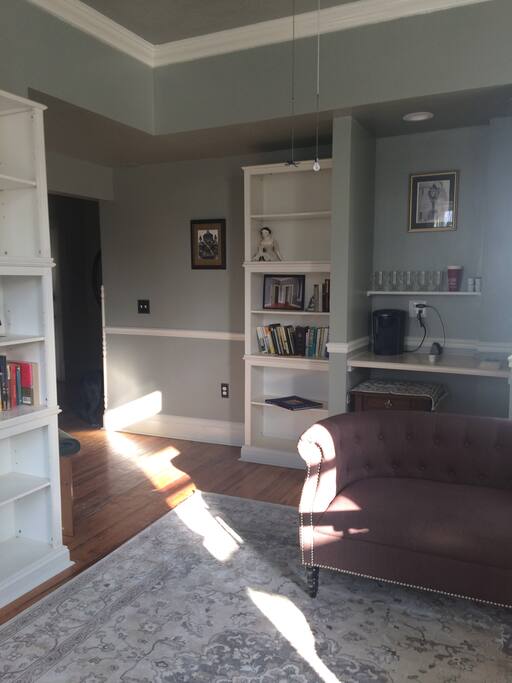 Quiet libary and coffee station