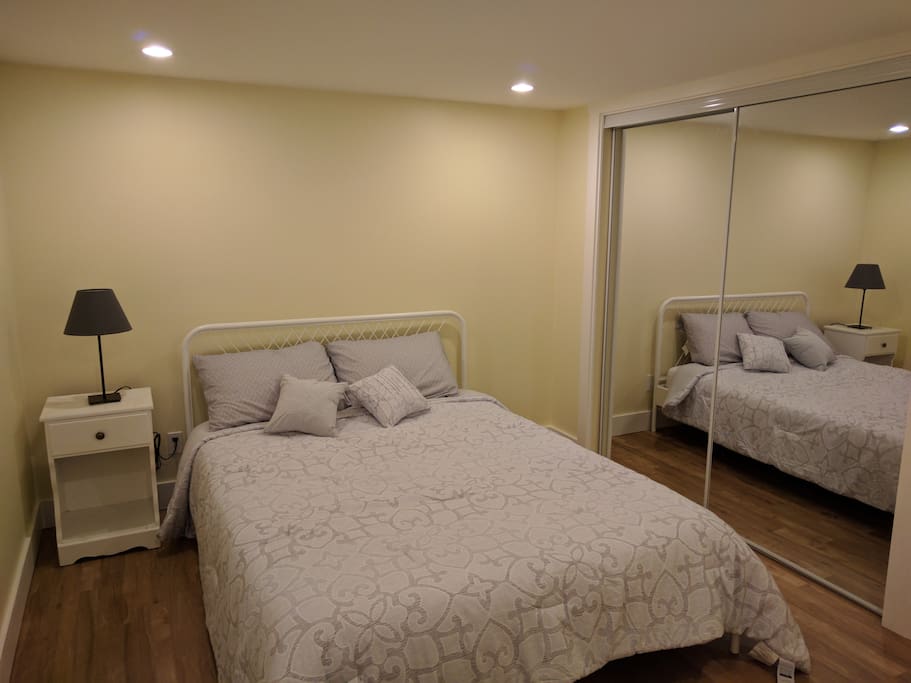 Bedroom 1 with queen bed