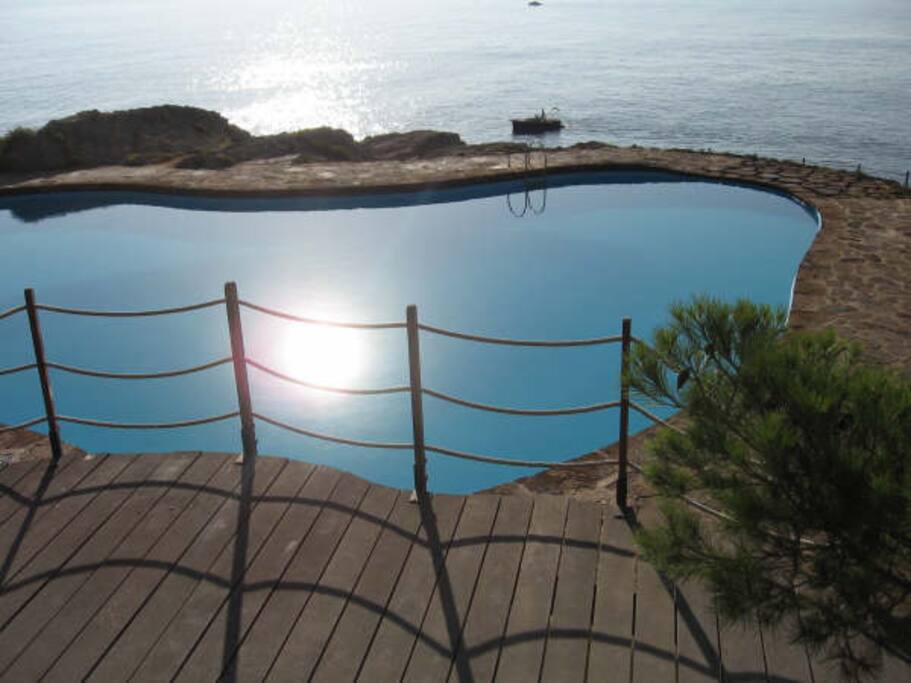 Piscina de agua salada