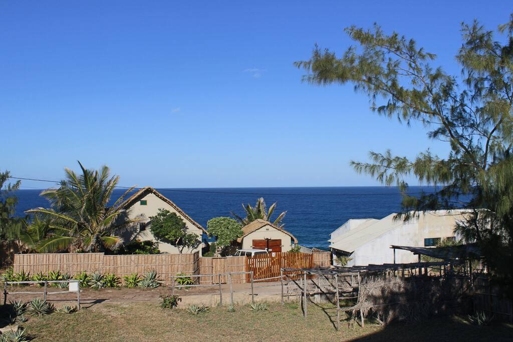 View from the front deck