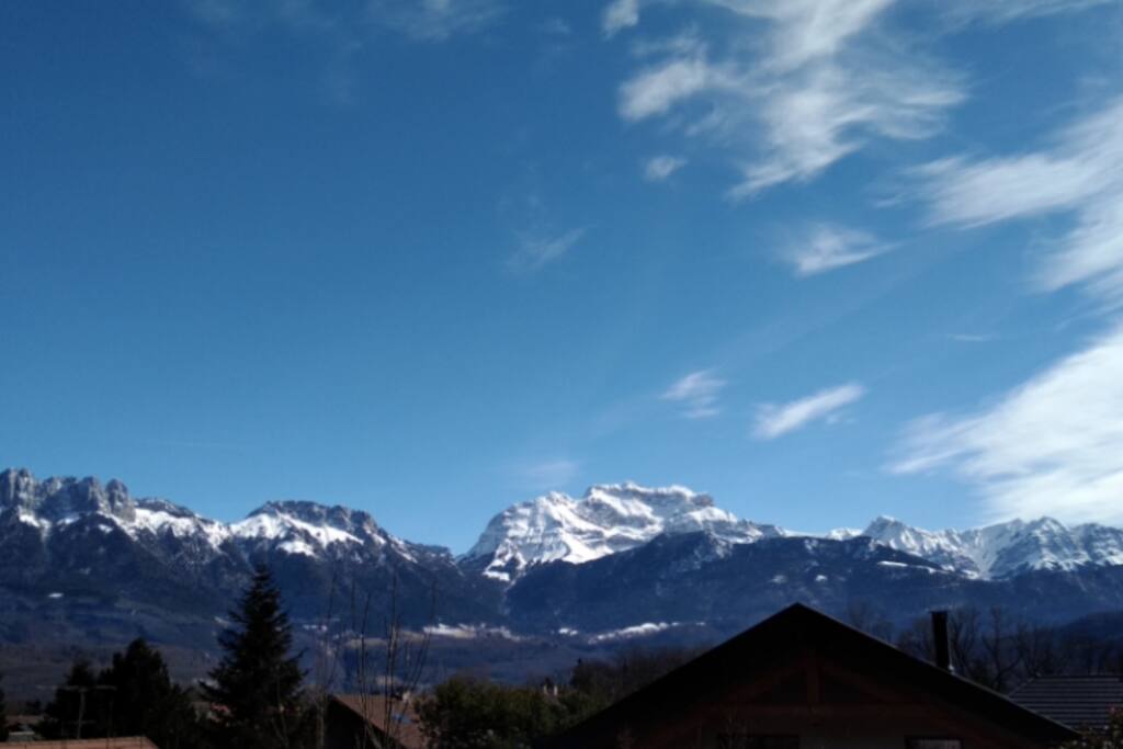 Vue sur la Tournette