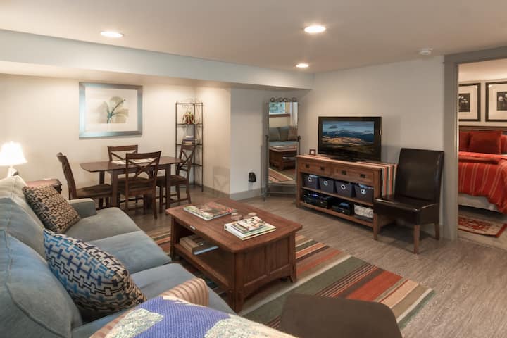 Living and dining area