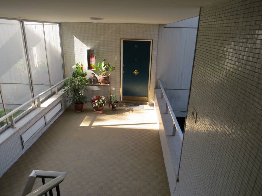 vista de la entrada