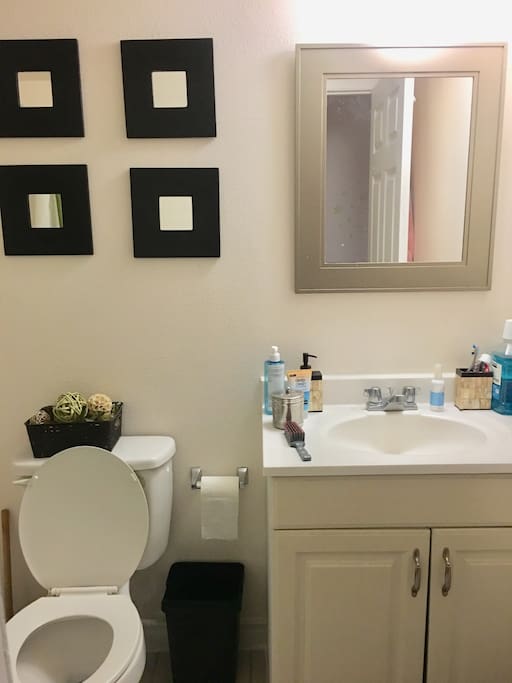 Clean bathroom