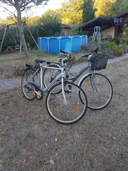 2 vélos disponibles
