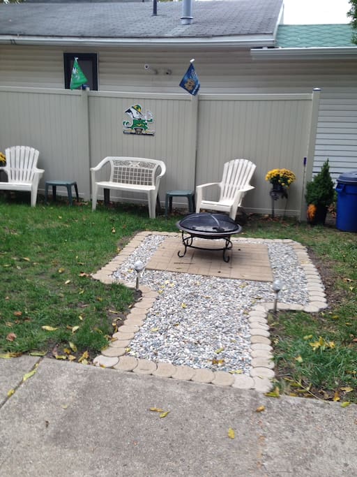 Firepit area