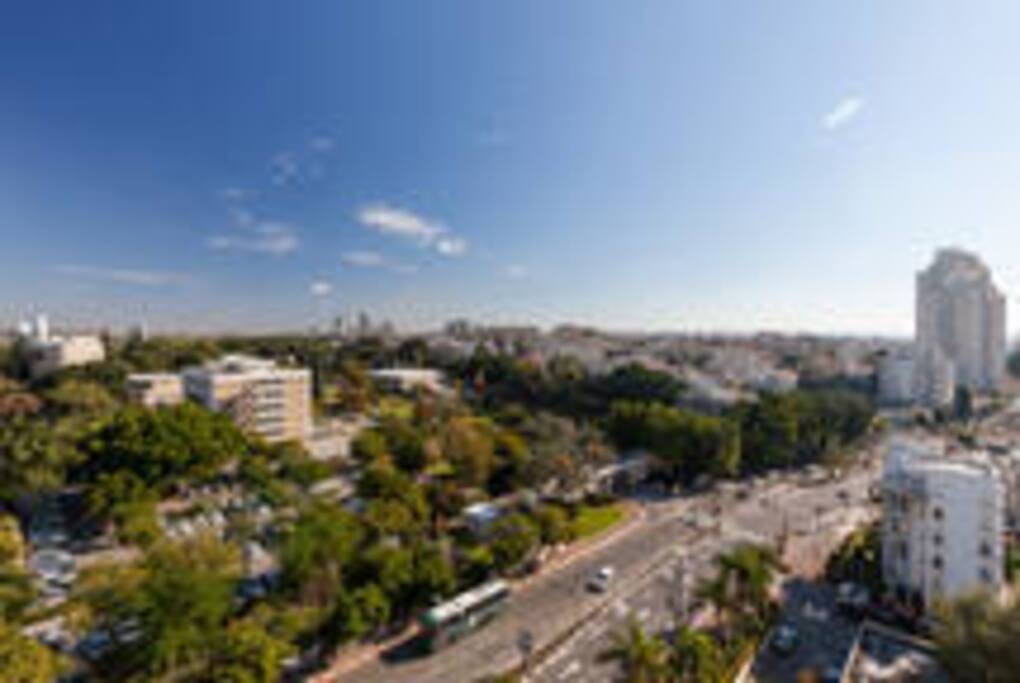 The view from the second bed room
parents unit