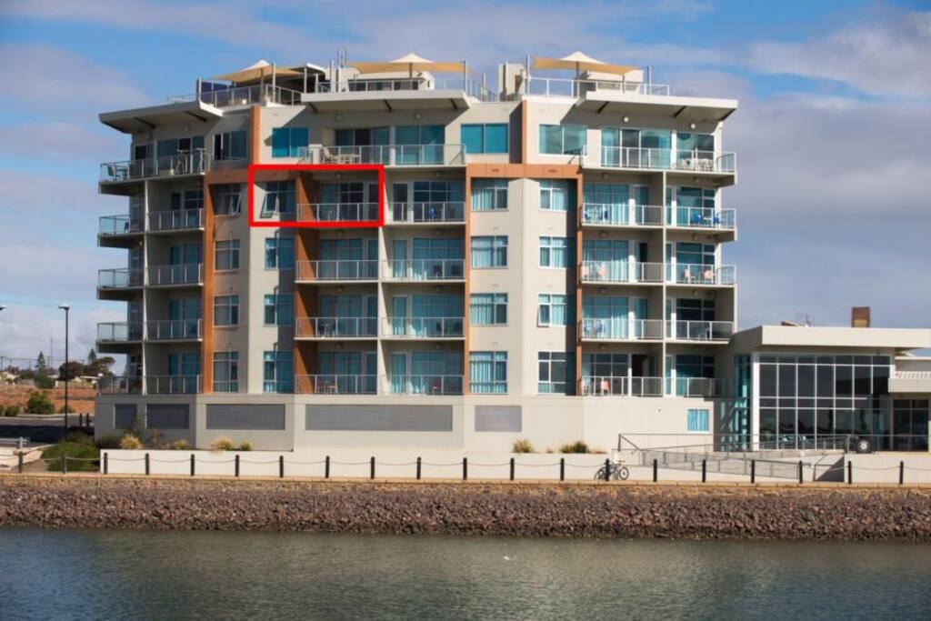 The Middle rooms are bigger than the side rooms