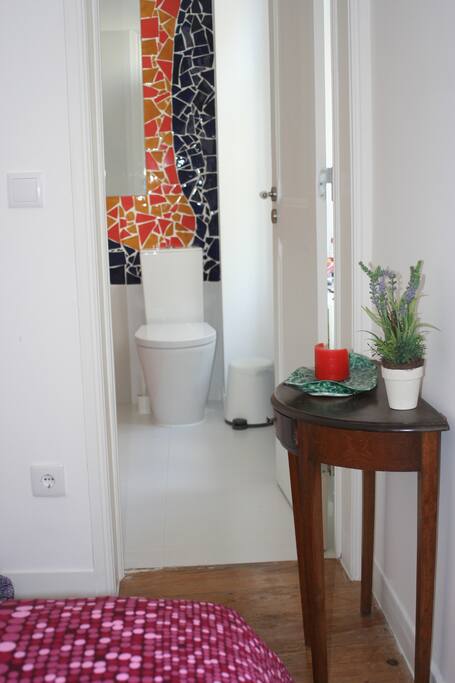 Direct connection to private toilet