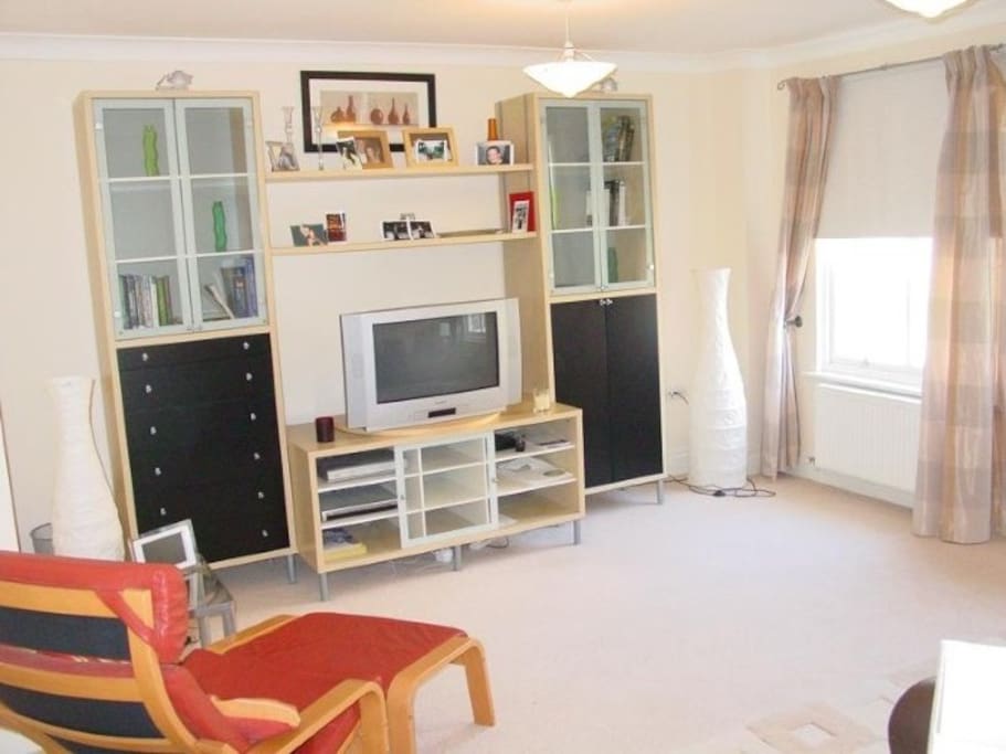 Living room with TV/DVD