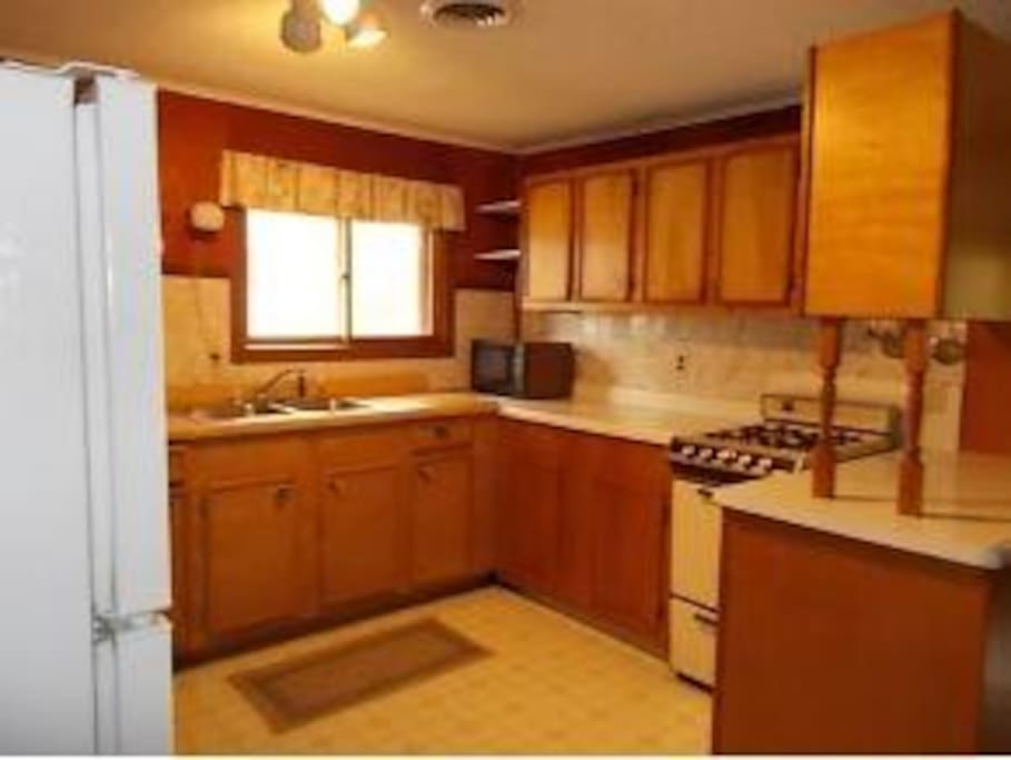 Kitchen fully stocked