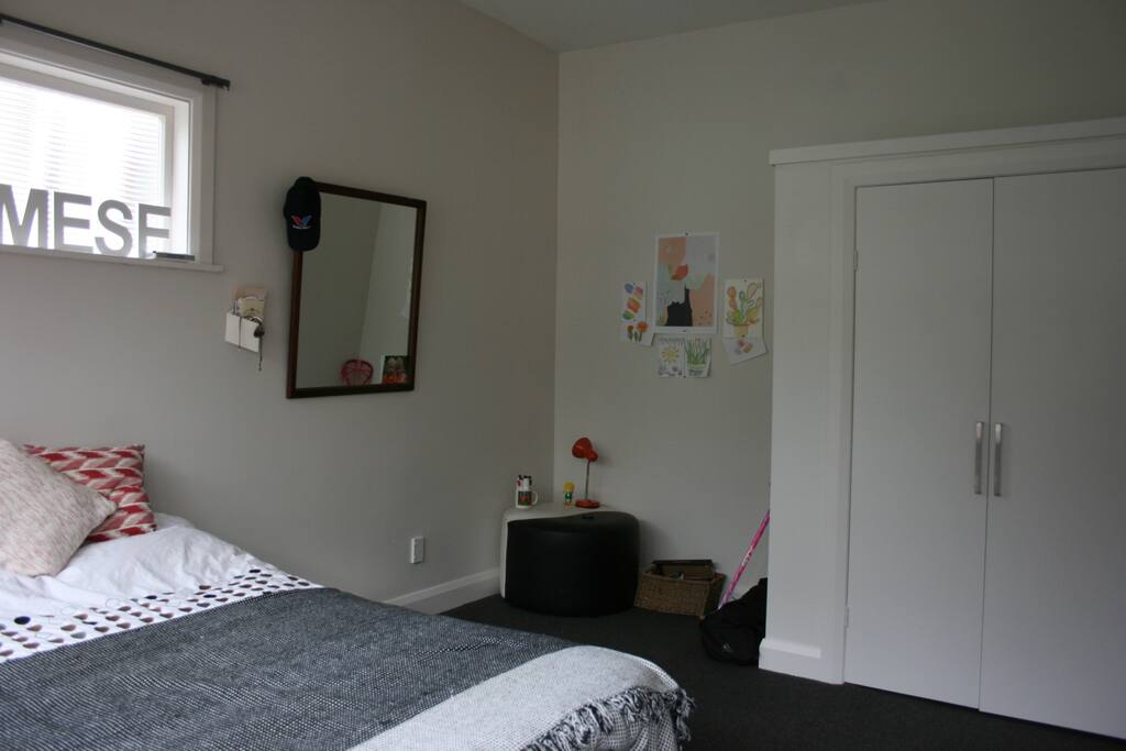 One of the bedrooms
