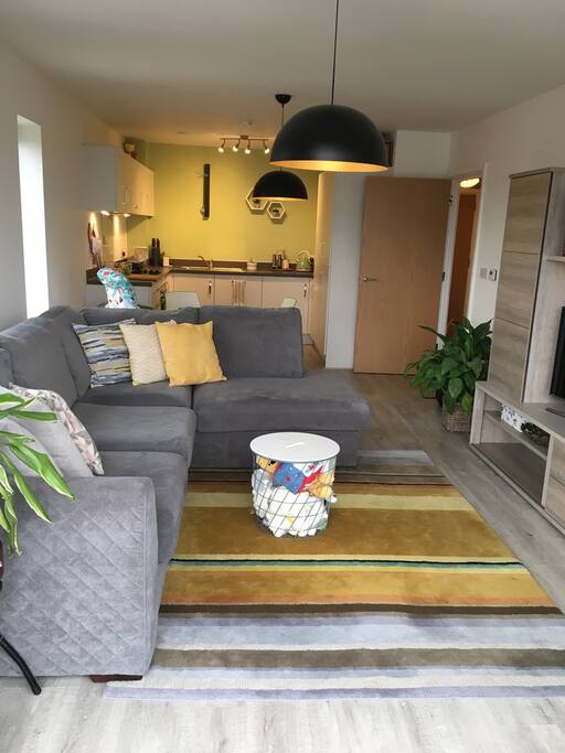 Open space living room