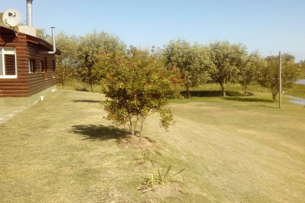 vista desde la puerta