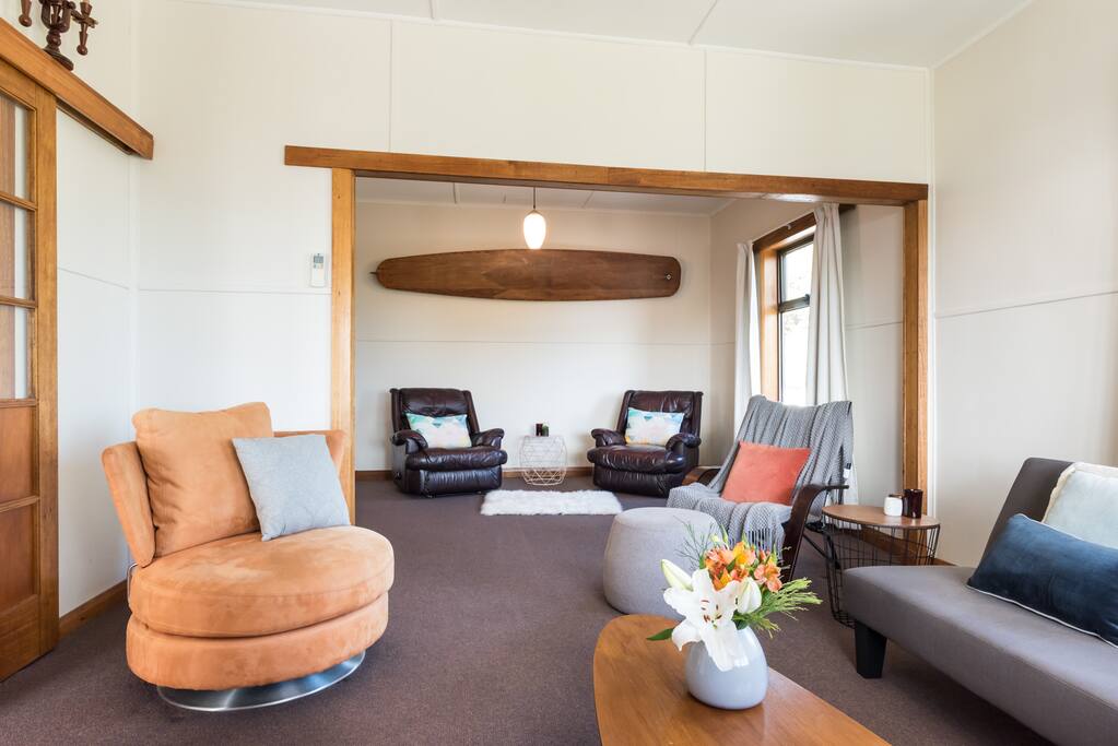 Comfortable furnishings in the large Lounge area