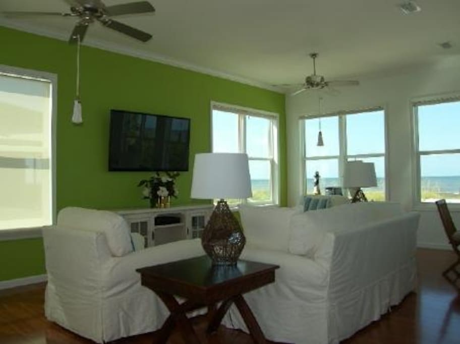 Gulf Front Living Room