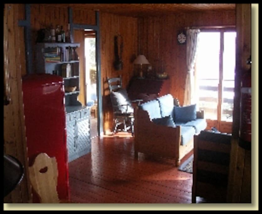 part of the cosy living room