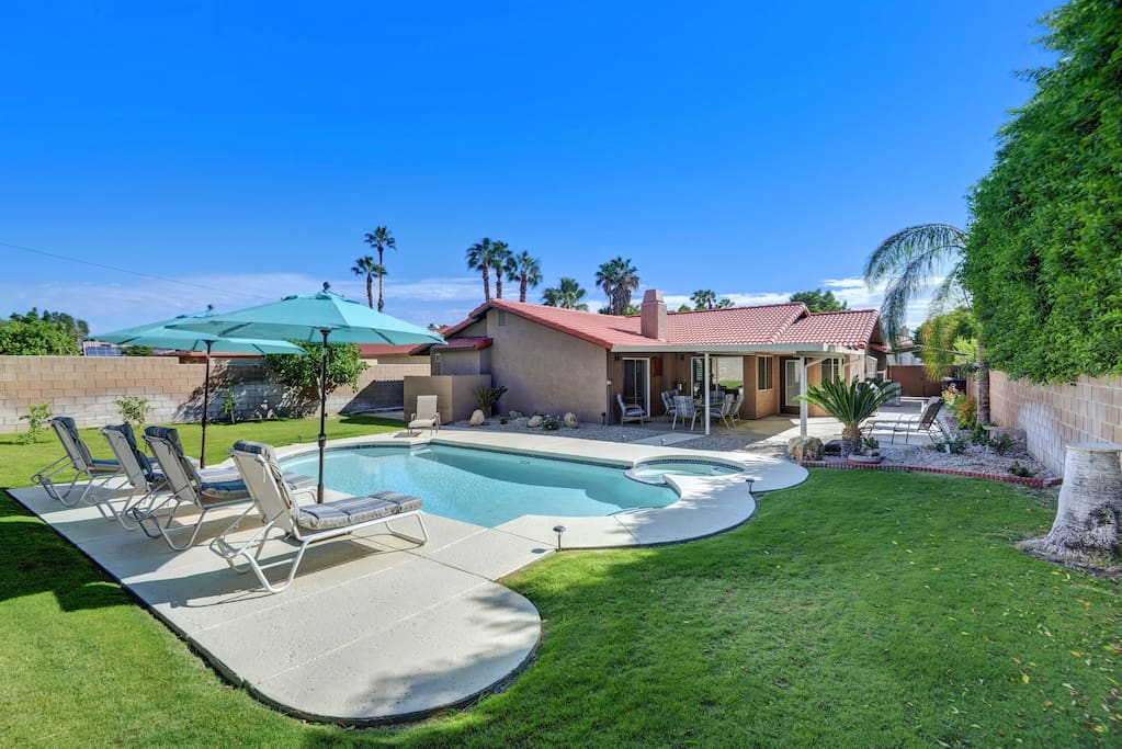 Expansive Backyard with Pool and Beautiful Views