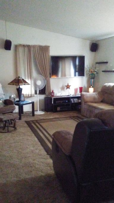 shared living room w/2 couches