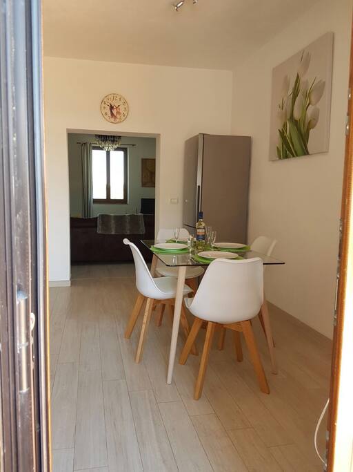The main entry to Luca Apartment