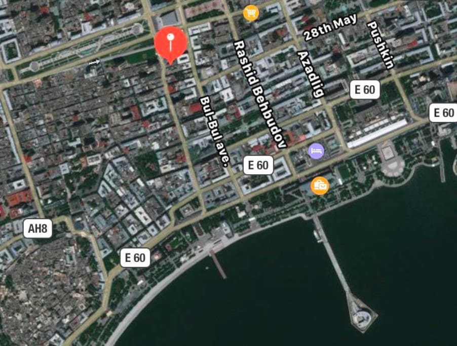 Location of apartament