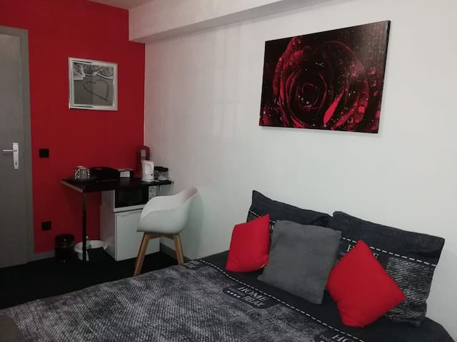 Chambre privée restos/centre/plage/station/Brugge