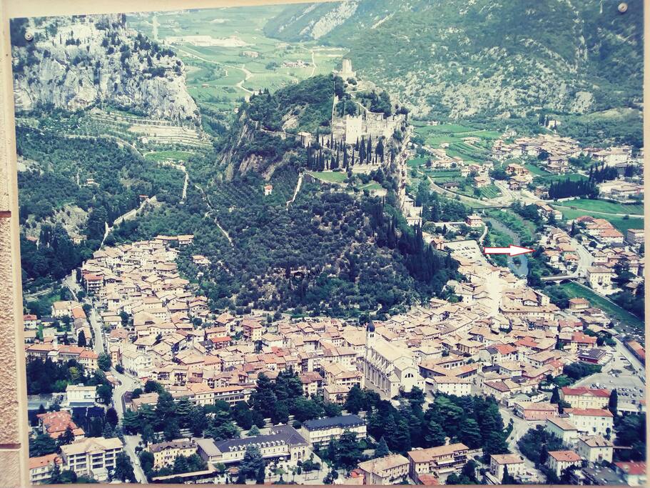 Posizione del mio alloggio ad Arco