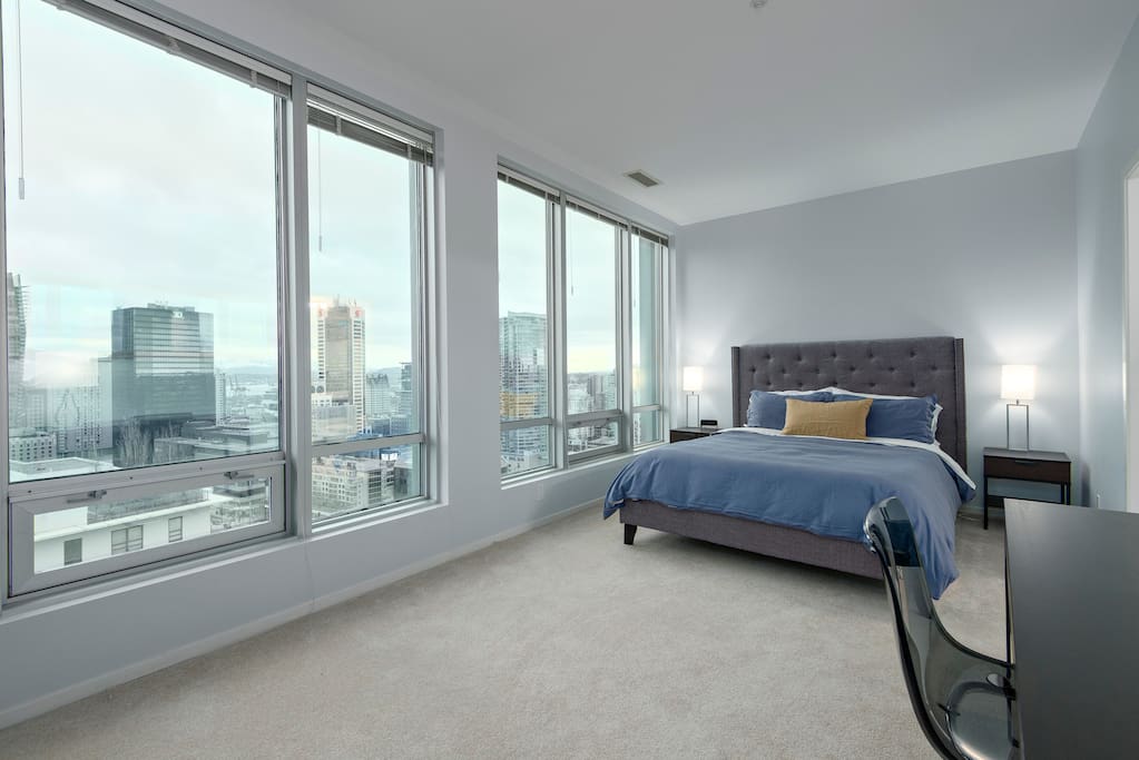 Master Bedroom With Desk & Printer
