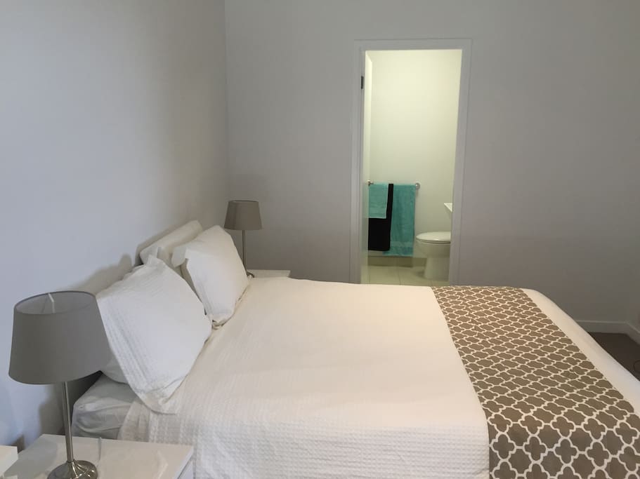 Master bedroom with large ensuite