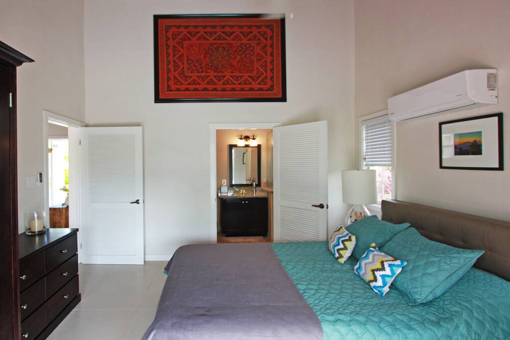 Spacious Bedroom with A/C