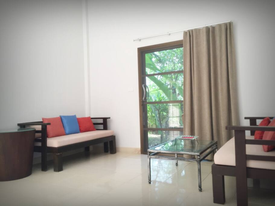 Shared Living Room
with garden view