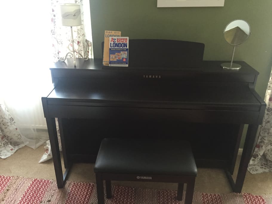 Feel free to play the piano!