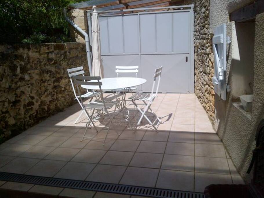 Terrasse arrière