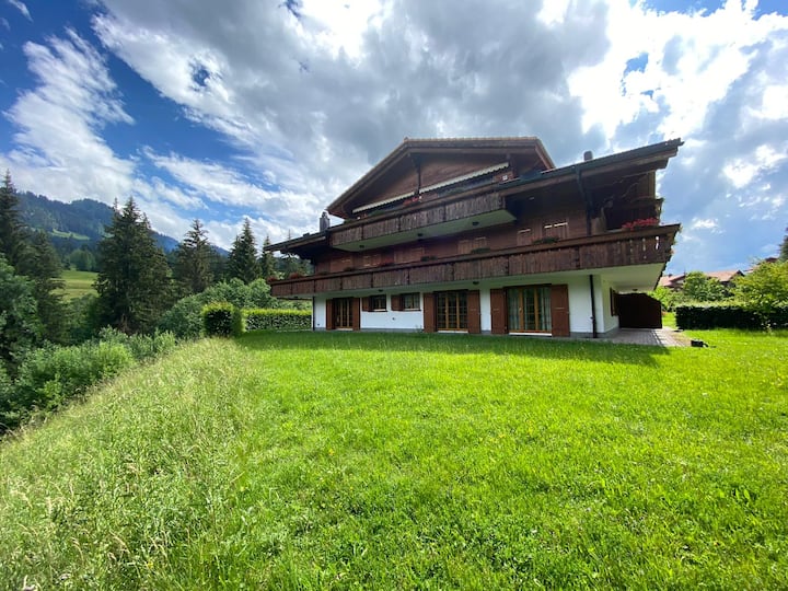 Spa Chalet In Ground Floor Cozy Duplex - Zweisimmen