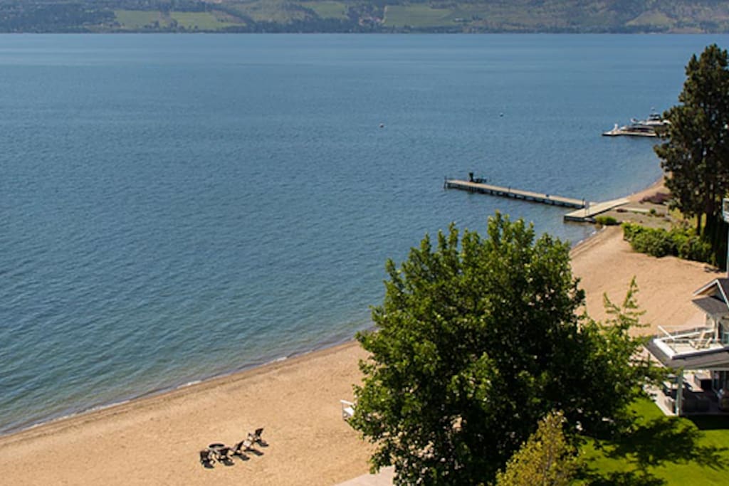 Beautiful beach front location