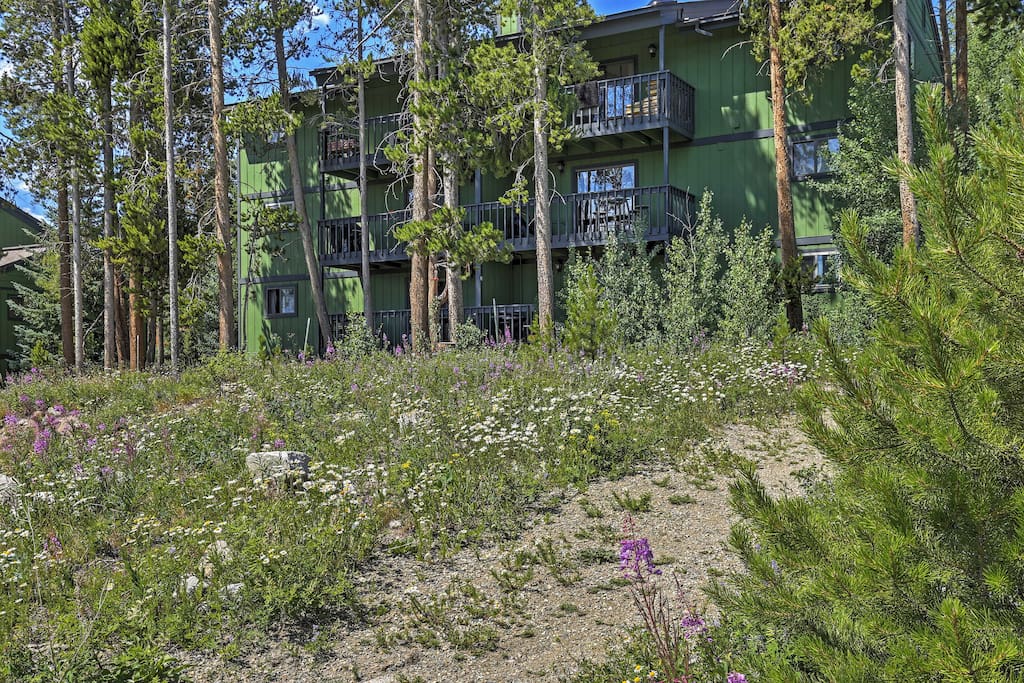 Settled amongst stunning Rocky Mountain landscape, this property provides easy access to ski resorts, restaurants, and shopping.