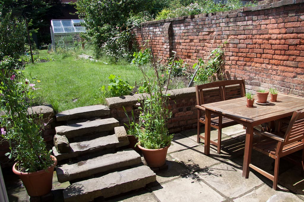 On the right day our patio is a real sun-trap!