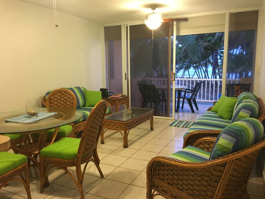 Living room and dining room
Gorgeous view