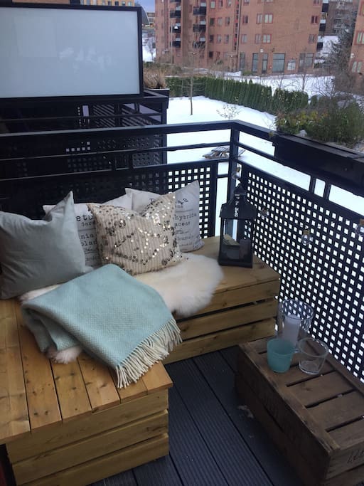 Balcony from livingroom