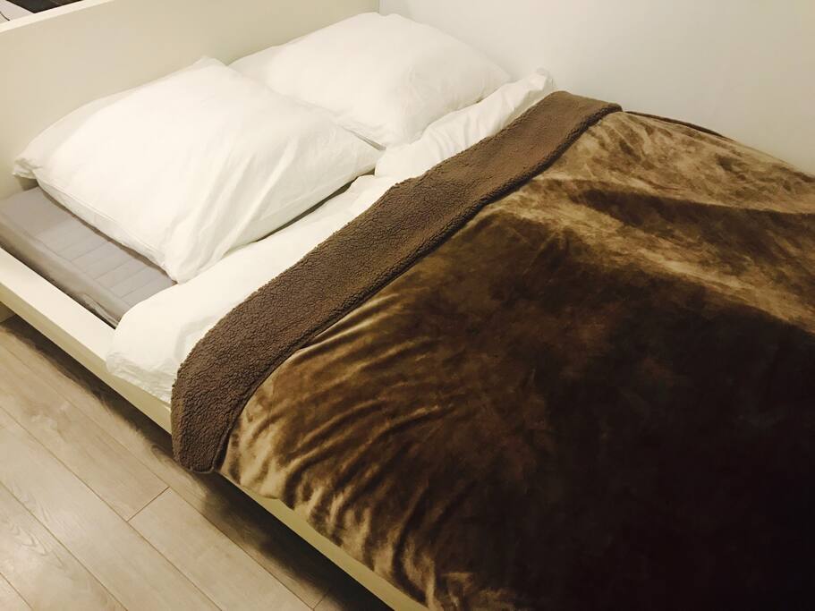 Ein kuscheliges Bett in Hotelqualität :)