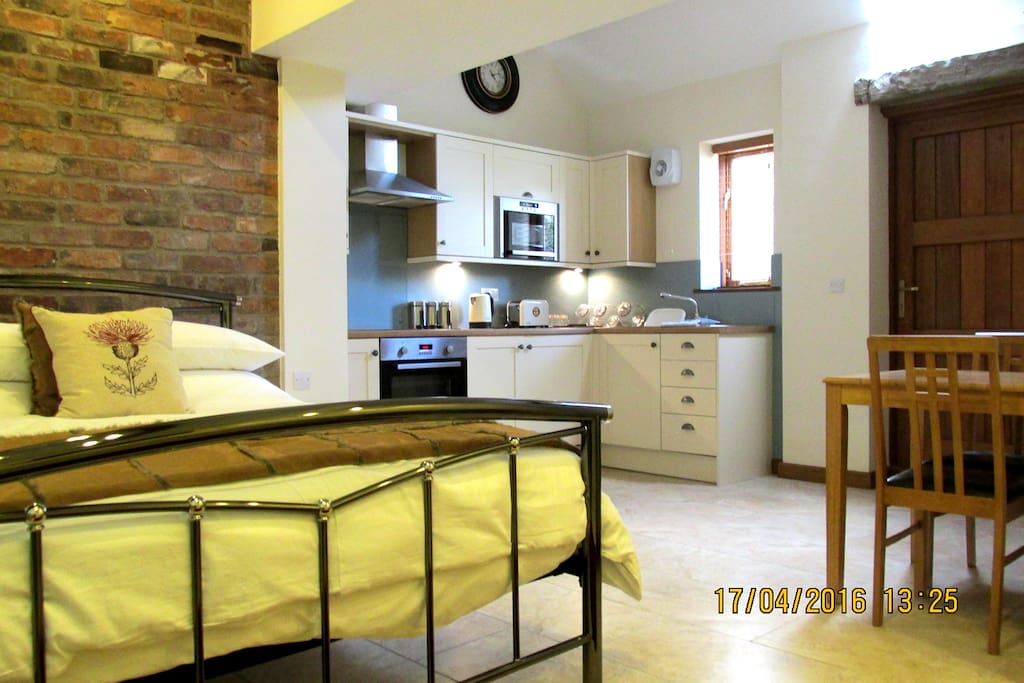 Kitchen and Room