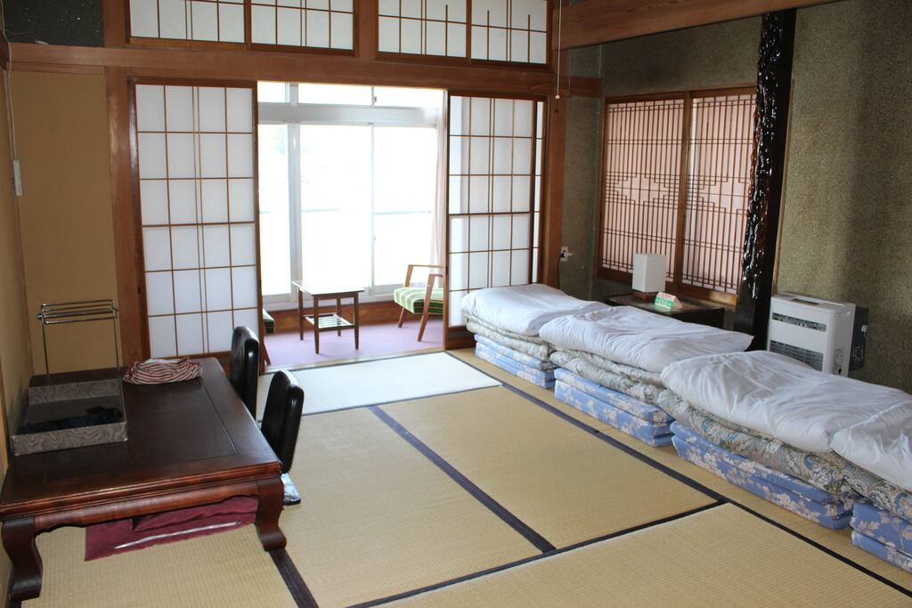 futon and japanese room