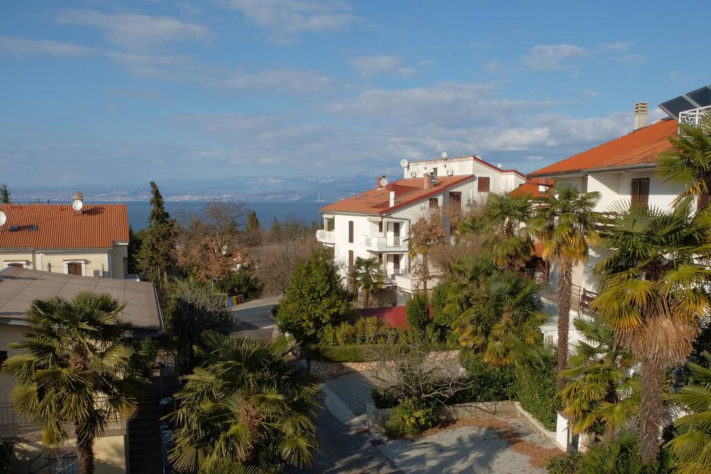 nice wiew from the balcony of apartment Dubravka