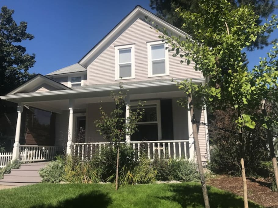 Front of House with a great front porch