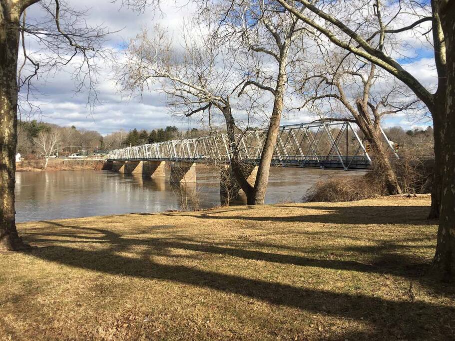 Bridge over the Delaware river
