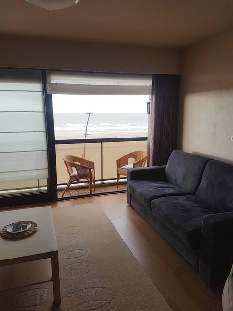 superbe studio sur la digue à louer à La Panne.