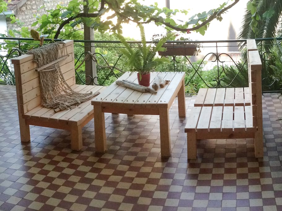 Relaxing terrace