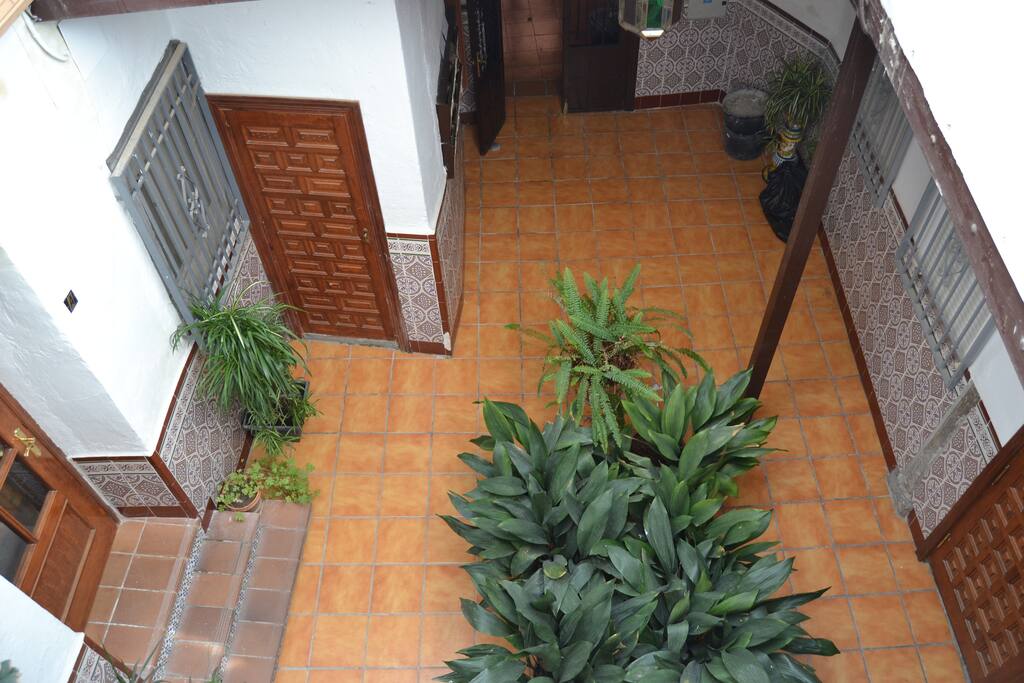 Patio interior comunitario