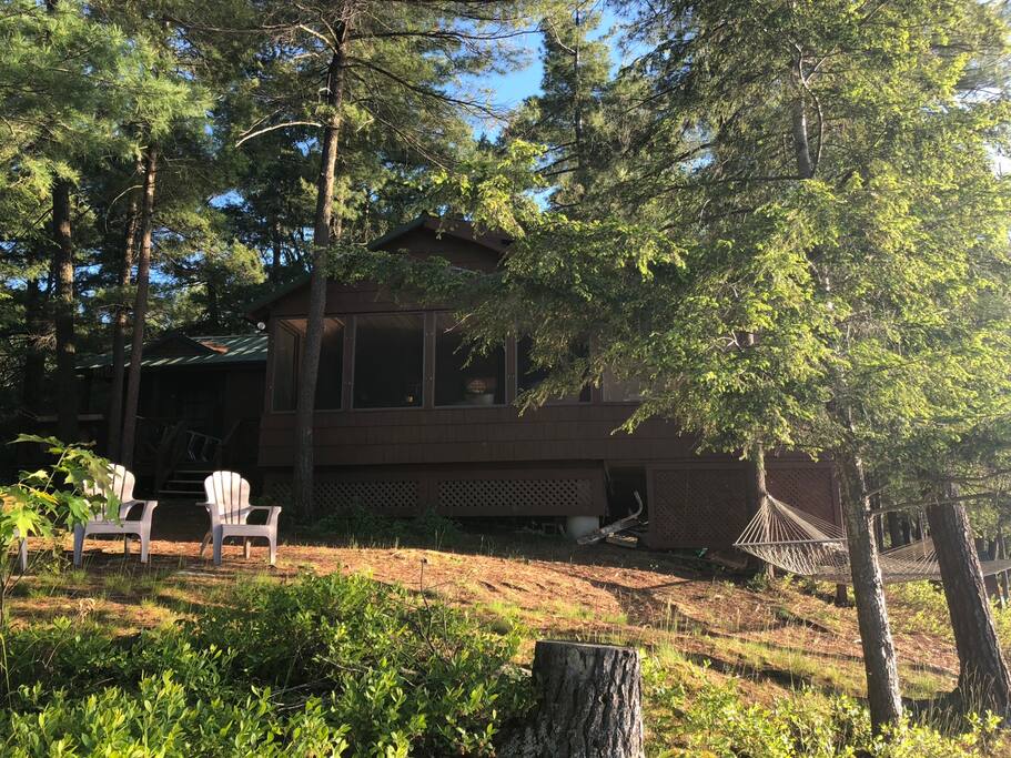 Front of main cabin